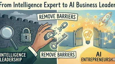 Depiction representing breaking barriers in technology and leadership